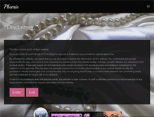 Tablet Screenshot of ebenedame.com